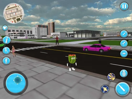 Merge Gangstar Game Open World iPad  स्क्रीनशॉट